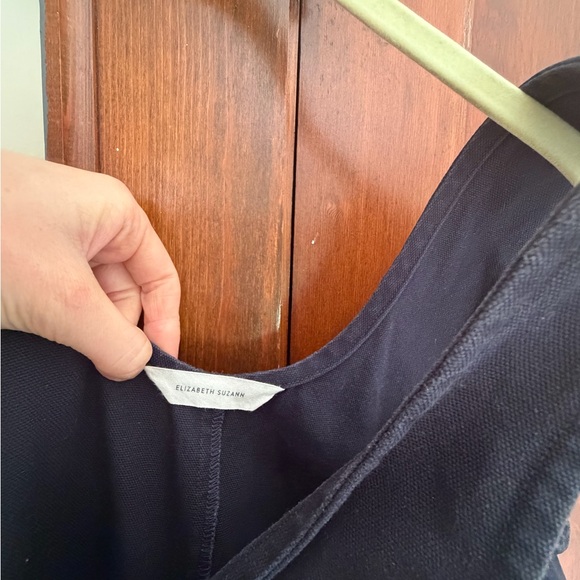 Elizabeth Suzann Navy Sleeveless Jumpsuit - Picture 6 of 7